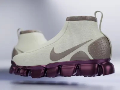 Nike vapor mars - Purple 3D model