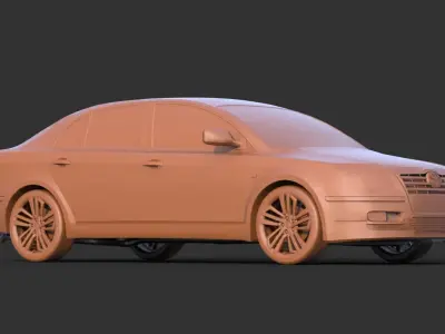 Toyota Avensis 3D print model