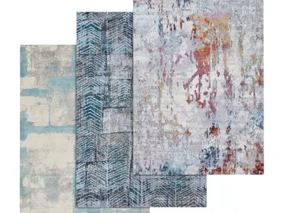 Rug Set 1905 3D model