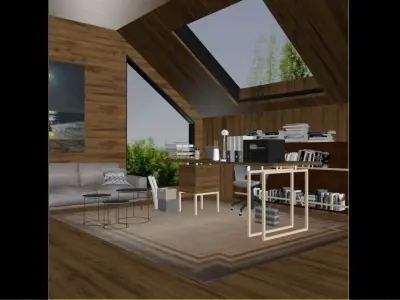 Interior - Loft - 170223 3D model