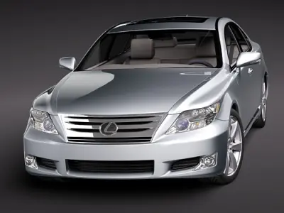 Lexus LS 600h 3D model
