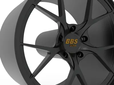 BBS RI-D wheel 3d print model 3D print model