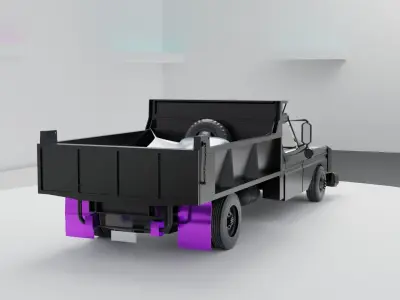 Modified Pickup Truck 3D model