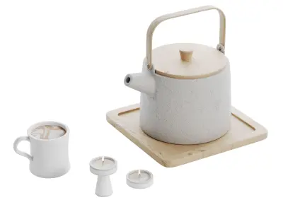 Decorative SET 02 3D model