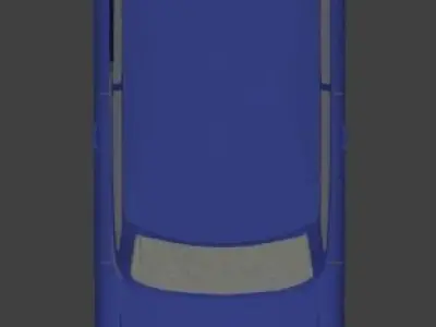 Trabant 601 Combi 3D model