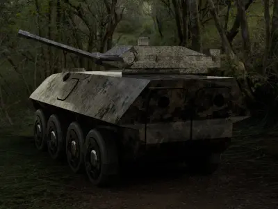 APC - Low Poly Low-poly 3D model