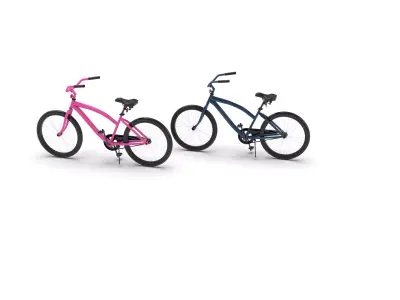 cycle 3D model Low poly Low-poly 3D model