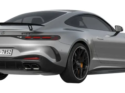 Mercedes-Benz AMG GT Coupe 2024 3D model