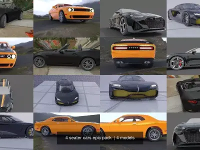 4 seater cars epic pack 