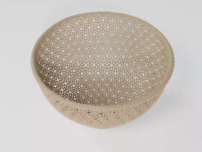 WICKER BASKET23 3D model