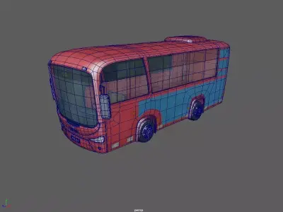 TOON Bus 02 3D model
