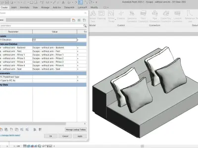 Escape - without arm by Artefacto 3D model