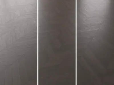 Parquet Oak Brooklyn Brushed set 1 3D model