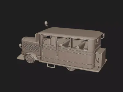 BUDA 619 RAIL 3D PRINT MODEL 3D print model