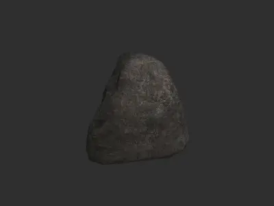 Rock Set 03 Base Free low-poly 3D model