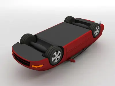  1998 Acura Integra R Coupe 3D model