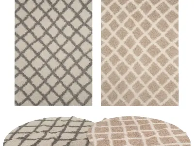 Rugs No 710 Low-poly 3D model
