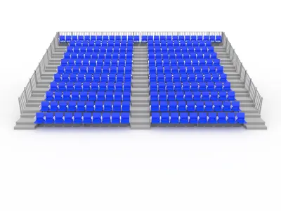 Bleachers 39 3D model