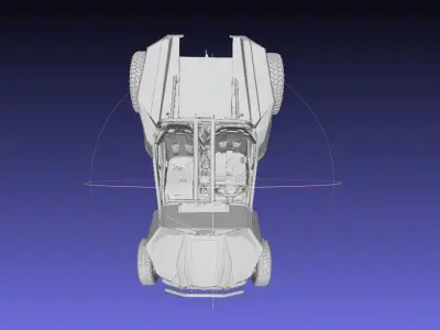 3D printable and realistic Buggy model 3D print model