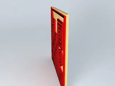 wall art arte quadro Free 3D model