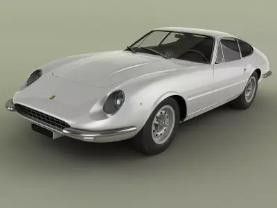 Ferrari 365 GTB-4 Daytona Prototype 3D model