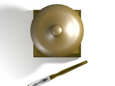 Musical Instrument Empluk 3D model