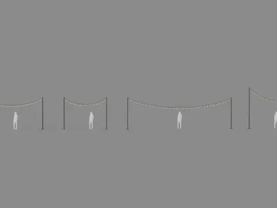 Lights Strings 3D model