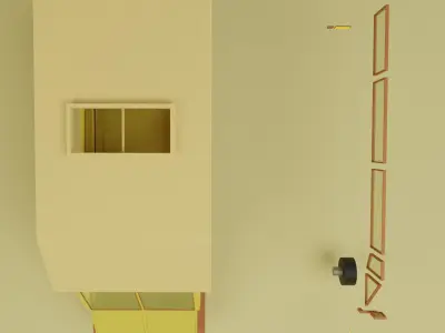 Lowpoly car 9 Low-poly 3D model