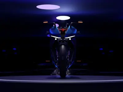 sports motorcycle 3D model by alvyiut-5432