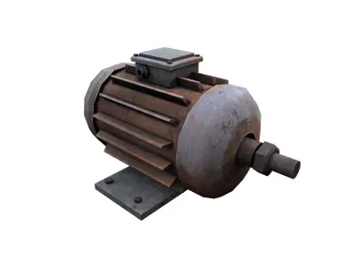 motor Low-poly 3D model buy