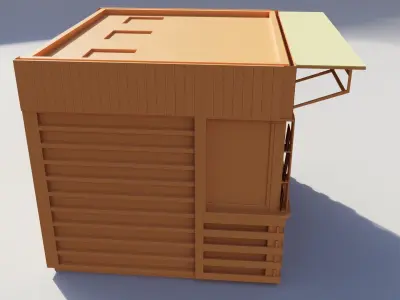 Kioskpaper 3D model