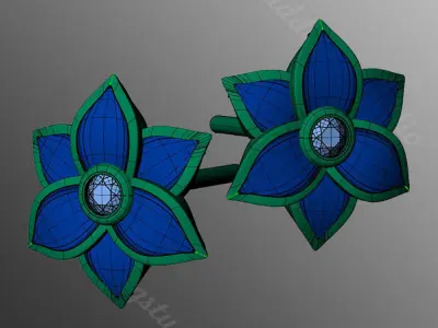 Earrings od98 3D print model