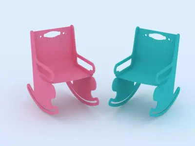Baby Chair 3D model