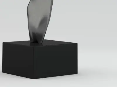 Garden sculpture Helaine blumenfeld flight 3D model