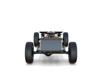 Range Rover Classic Full Chassis 3D model