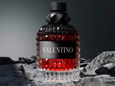 Valentino perfume 3D model
