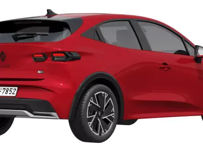 Renault Clio 2026 3D model