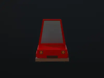 Car Low-poly 3D model