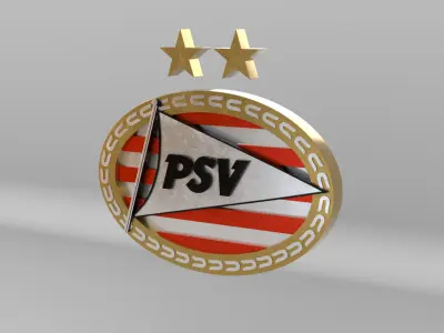 PSV Eindhoven Team Logo 3D model