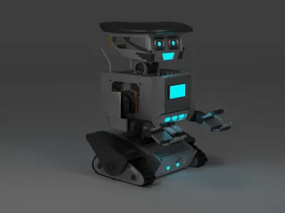 robot Free 3D model