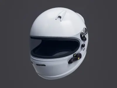 Helmet 01 Low-poly 3D model
