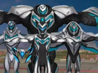 Max-Steel  Low-poly 3D model