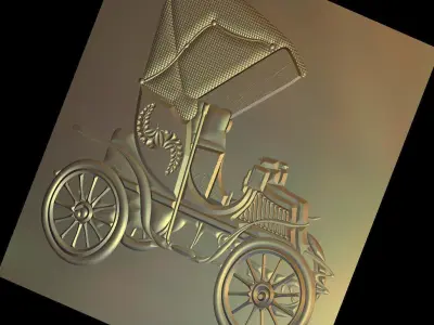 Vintage Car Model  3D model