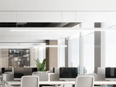 Office interio 3D model