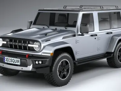 Generic Wrangler 2022 3D model