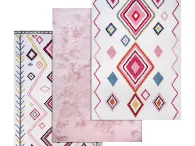 Rug Set 1322 3D model