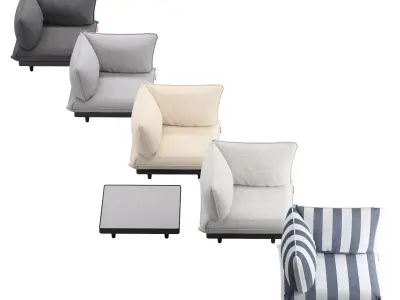 Fatboy Paletti Corner Seat 3D model