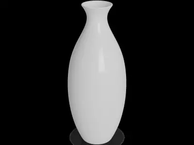Home decorations Ceramic Vase Low-poly 3D model