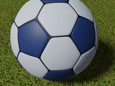 Soccer ball 22-38 3D model