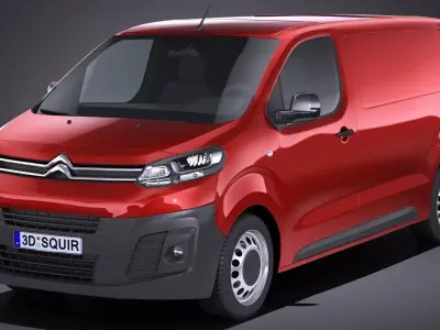 Citroen Jumpy 2018 3D model